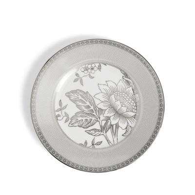 Wedgwood Silver Tonquin Plate| 20.6cm
