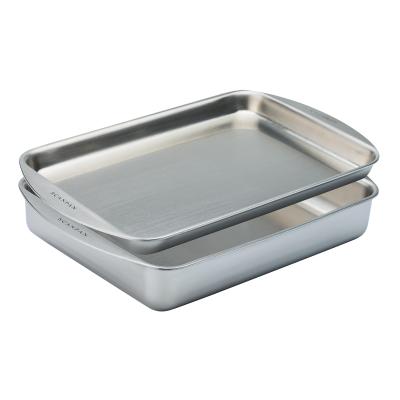 Scanpan Elektra Premium 5-Ply Stainless Steel Roaster Set | 2 Piece