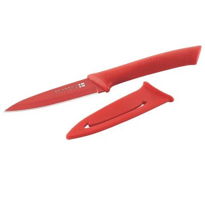 Scanpan Spectrum Red Utility Knife 10cm