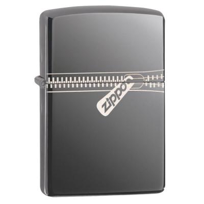 Zippo Zipper Black Ice Lighter 