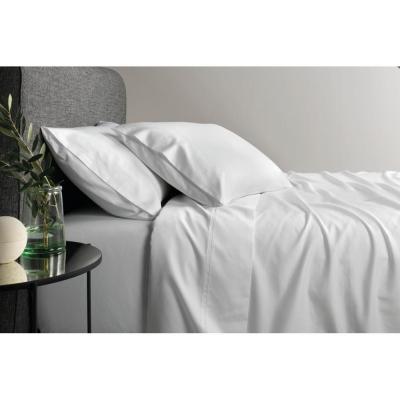 Sheridan Egyptian Blend 600tc Sateen Snow King Sheet Set 50cm