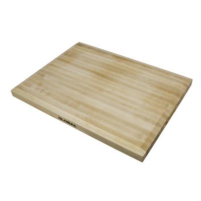 Global Knives Maple Preparation Cutting Board 51X38X4cm | Made of Maple Wood