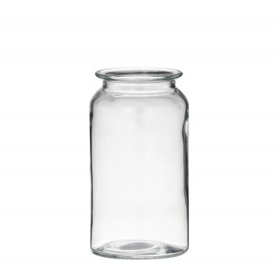 Rogue Glass Lip Vase Clear 11x11x20cm