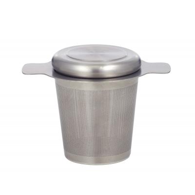 Leaf Bean Basket Tea Infuser Stainless Steel 7.5x10x7cm