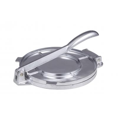 Davis & Waddell Fiesta Tortilla Press Silver | 25.5x20x8.5cm/Makes up to 20cm