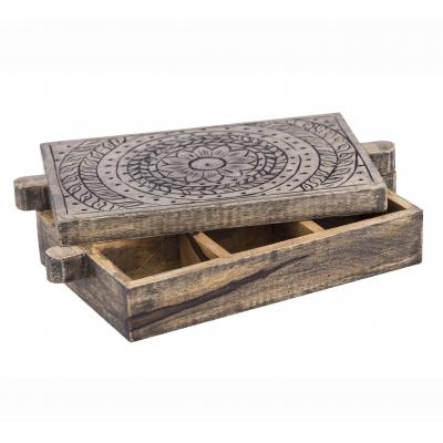 Davis & Waddell Casablanca Wooden Spice Box