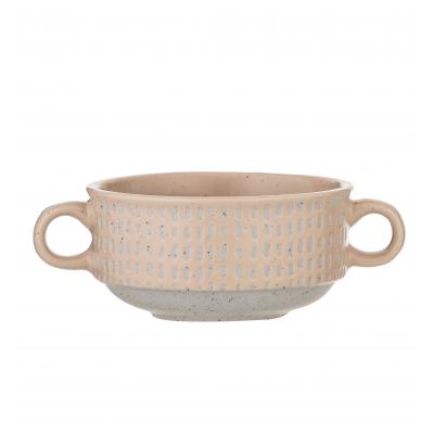 Davis & Waddell Taste Kitson Ramekin with Handles | Nude/Natural 11.5x15.5x5.5cm