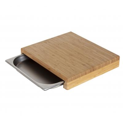 Masterpro Bamboo Cutting Board with Tray