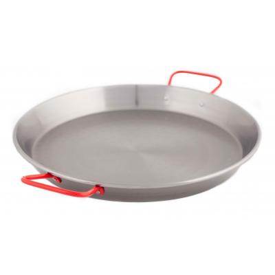Garcima Universal Paella Pan Silver/Red | 60x50x7cm