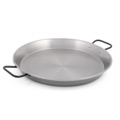 Garcima Pata Negra Professional Paella Pan Silver/Black | 51.5x40x6cm