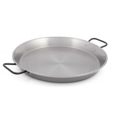 Garcima Pata Negra Induction Paella Pan Silver/Black| 44x34x6cm