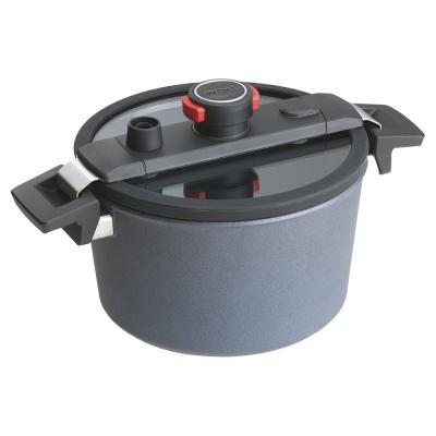 Woll Diamond Active Lite Induction Low Pressure Pot Black | 32x24x13.5cm/5L