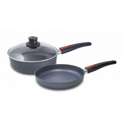 Woll Diamond Lite 28cm Fry Pan & 28cm Saute Pan with Lid | Set of 3pcs