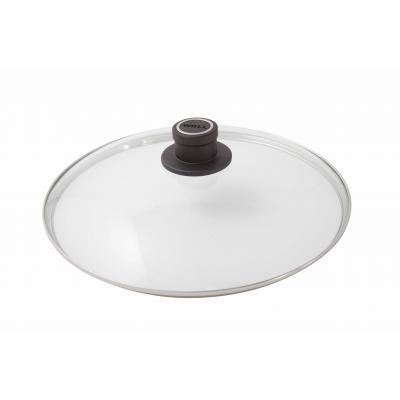 Woll Round Safety Glass Lid 18cm