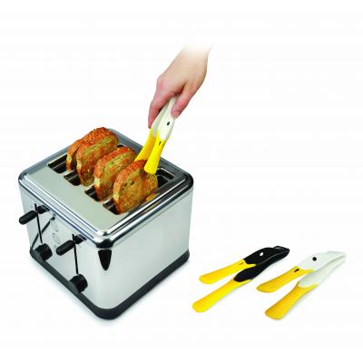 Zeal Duck Toast Tongs 14x3x4cm | 2 Assorted Colours