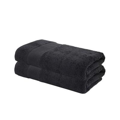 Bambury Adana 2 Pack Bath Towel | Graphite