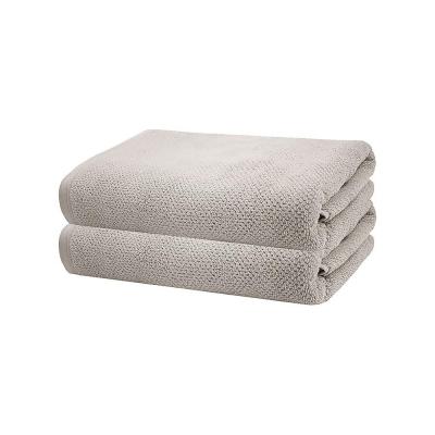 Bambury Angove 2 Pack Bath Towel 70x140cm | Pebble