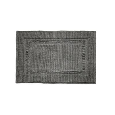 Bambury Cotton Deluxe Bath Mat 50x80cm | Pewter