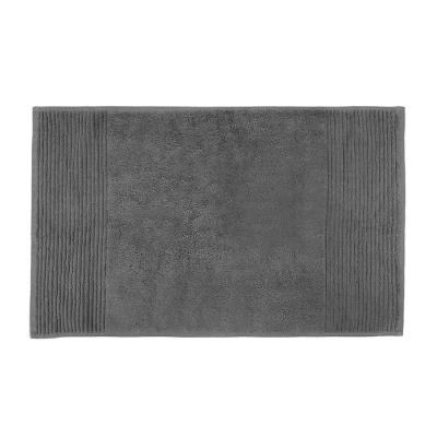 Bambury Elvire Bath Mat 2 Pack | Pewter