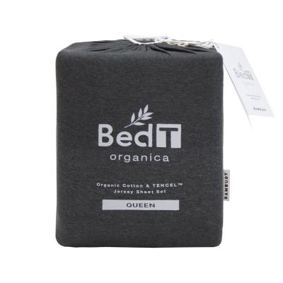 Bambury BedT Organica Sheet Set | Single | Charcoal