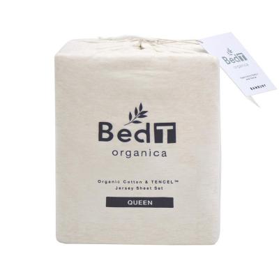 Bambury BedT Organica Sheet Set | Single | Stone