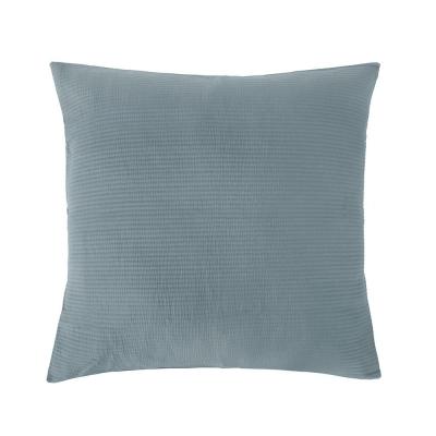 Bambury Grace Euro Pillowcase 65x65cm | Steel Blue