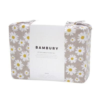 Bambury Daisy Flannelette Sheet Set | Double