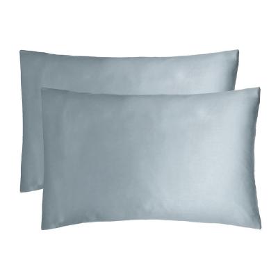 Bambury Bamboo Satin Pillowcases 48x73cm | Slate Blue