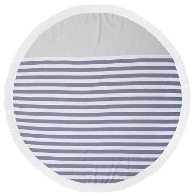 Bambury Round Turkish Towel 150cm | Lunar
