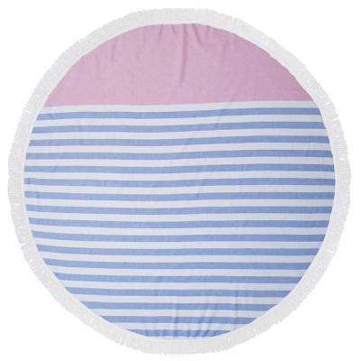 Bambury Round Turkish Towel 150cm | Sunset