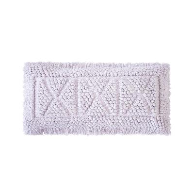 Bambury Asscher Cushion 30 x 60cm | Lilac