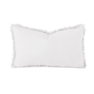 Bambury Linen Cushion 30x60cm Ivory