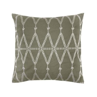 Bambury Mooki Cushion 45x45cm | Olive