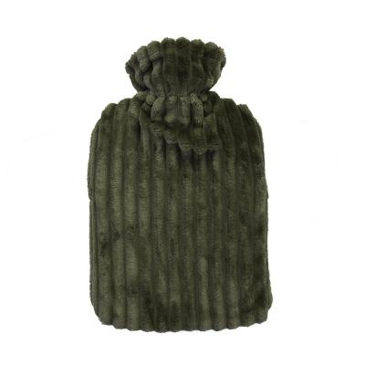 Bambury Channel Hot Water Bottle 2L | Olive