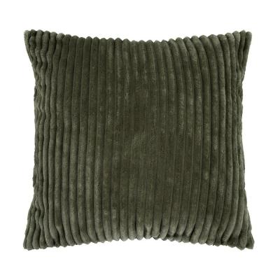 Bambury Channel Cushion Filled 50x50cm | Olive