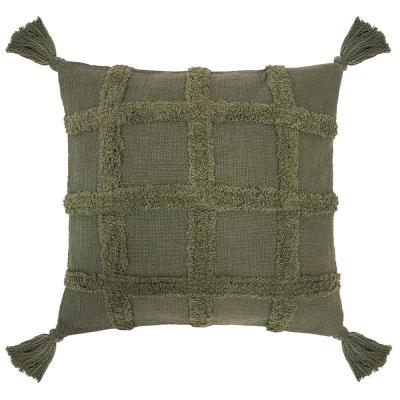 Bambury Percy Cushion 45 x 45cm | Moss