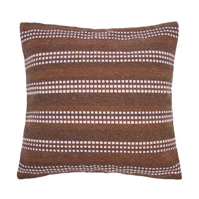 Bambury Stanley Cushion 50x50cm | Chilli
