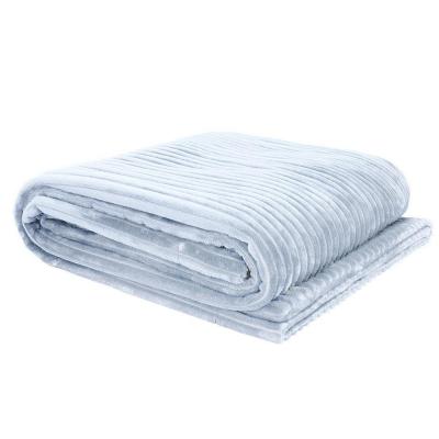 Bambury Channel Throw 130x150cm | Sky