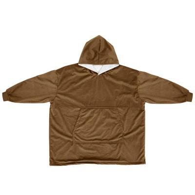 Bambury Cordy Blanket Hoodie | Fawn