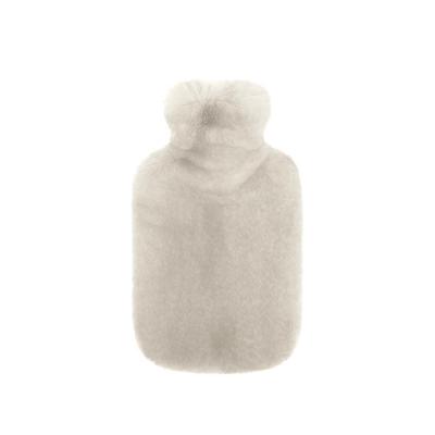 Bambury Frida Faux Fur Hot Water Bottle | Pebble