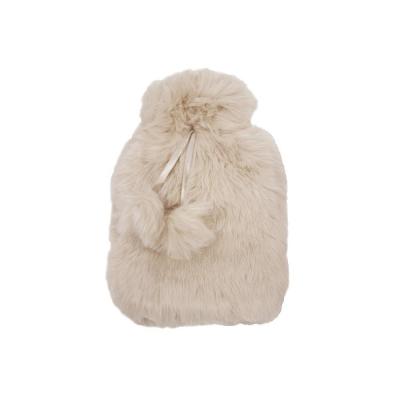 Bambury Luxury Faux Fur Hot Water Bottle | Rosewater