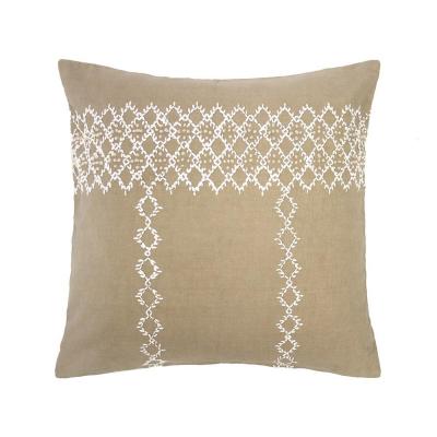 Bambury Marion Square Cushion 45x45cm | Latte