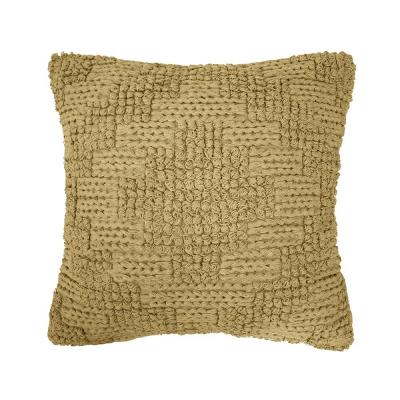 Bambury Remy Square Cushion 50x50cm | Flax