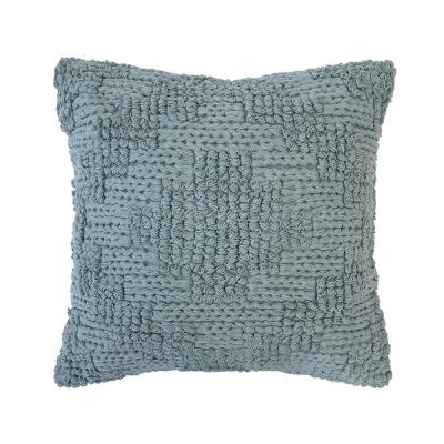Bambury Remy Square Cushion 50x50cm | Steel Blue