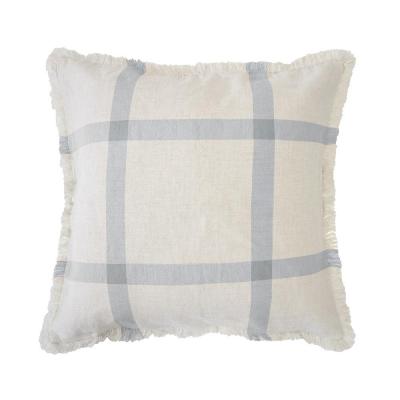 Bambury Stewart Square Cushion 50x50cm | Steel Blue