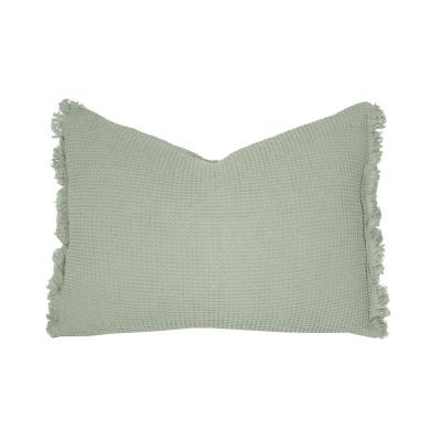 Bambury Wanda Rectangle Cushion 40x60cm | Sage