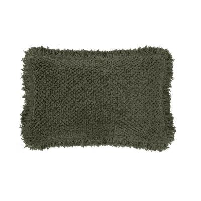Bambury Watson Rectangle Cushion 30x50cm | Olive