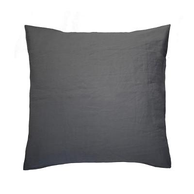Bambury Linen Euro Pillowcase Charcoal