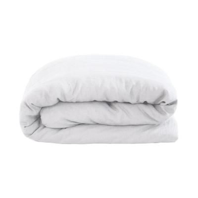 Bambury Super King Linen Quilt Cover Set Ivory