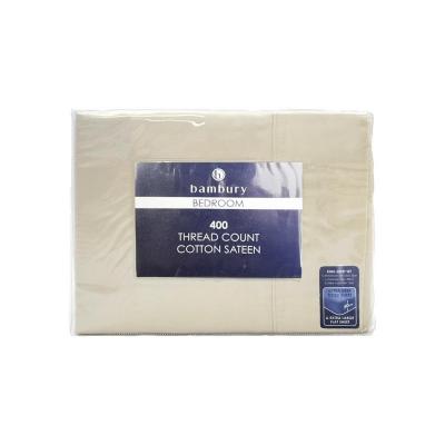 Bambury King 400TC Sheet Set | Natural